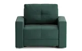 Кресло-кровать Баден Leonardo 11 тёмно-зелёный - превью 1