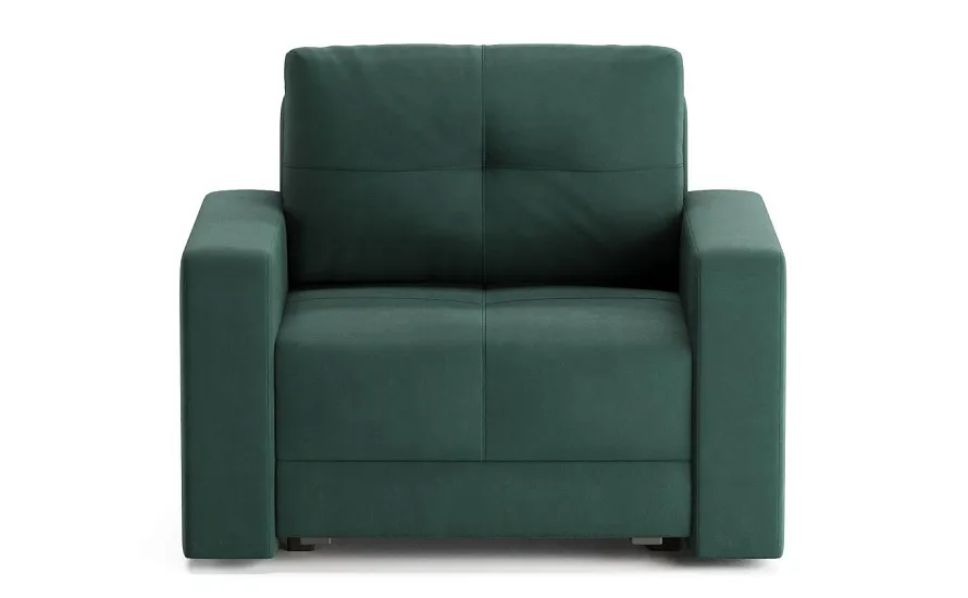 Кресло-кровать Баден Leonardo 11 тёмно-зелёный - 1