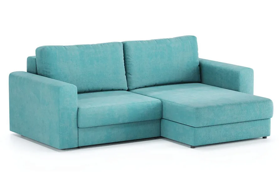 Диван угловой Ларсон 2М Nordic 71 аквамарин - 2